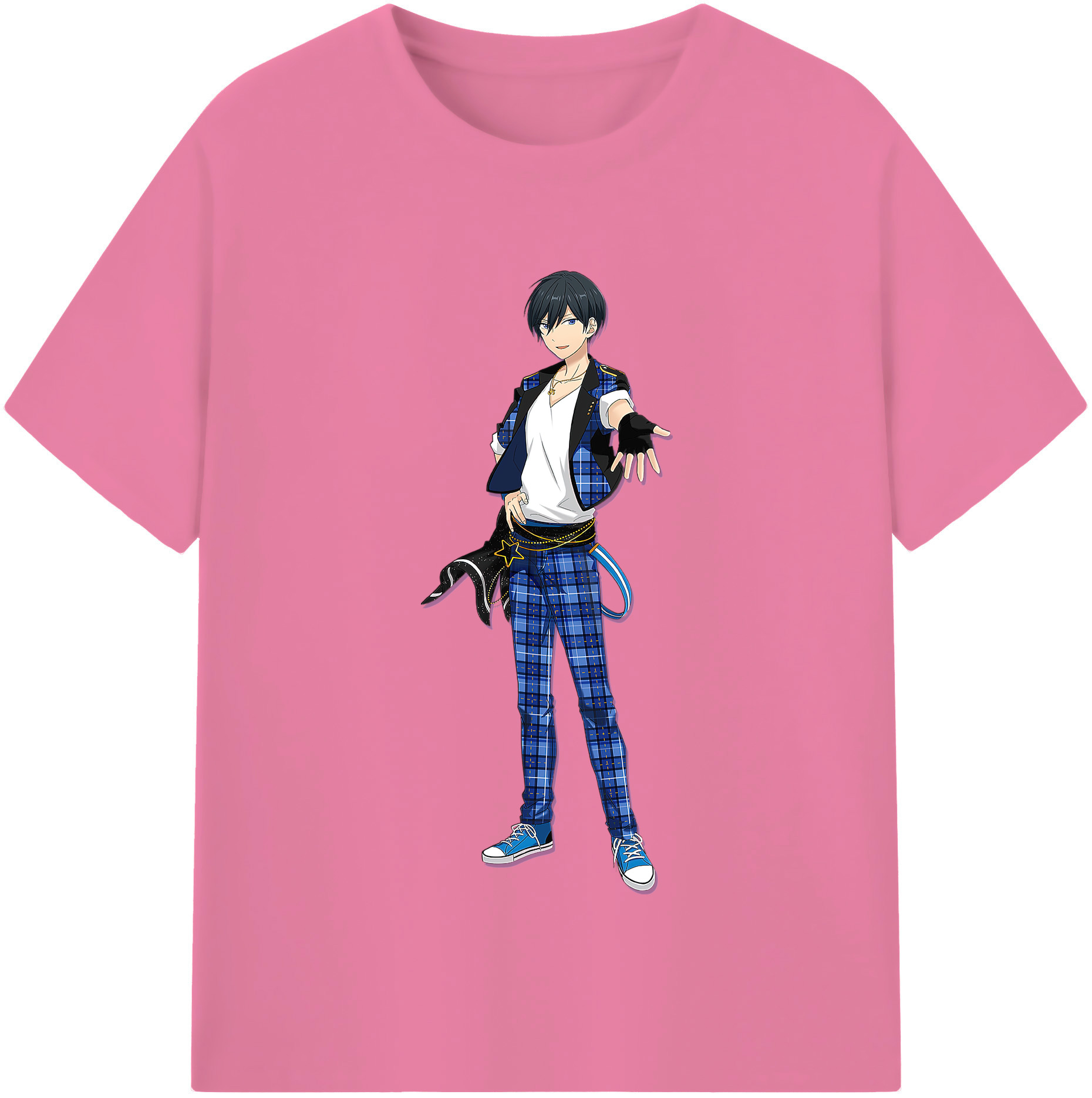 （画像用） あんさんぶるスターズ! Ensemble Stars 綿100％半袖Tシャツ（フロントプリント）